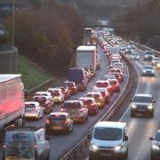 Crash on the A31 causing delays of up to 30 minutes