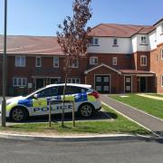Police in Omaha Close, Fareham, investigating the murder of Michael Deary on August 20, 2018.