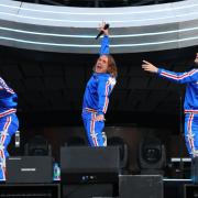Take That perform at St Mary's
