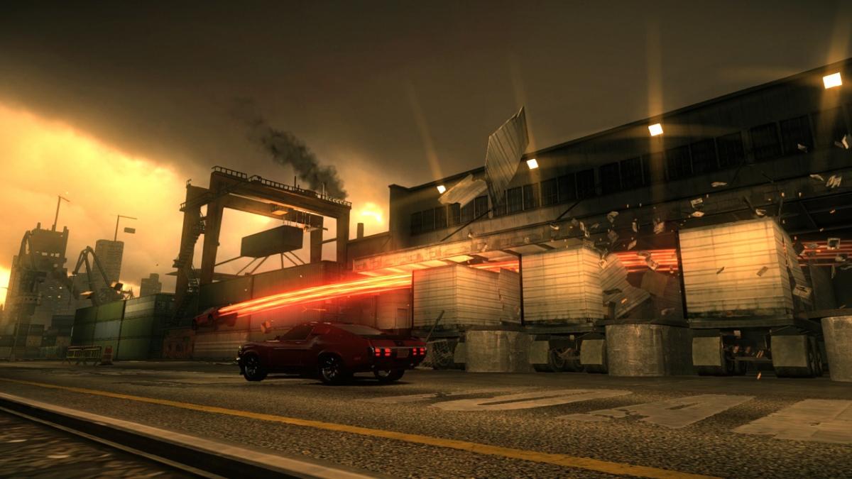 Screenshot from Ridge Racer: Unbounded.
