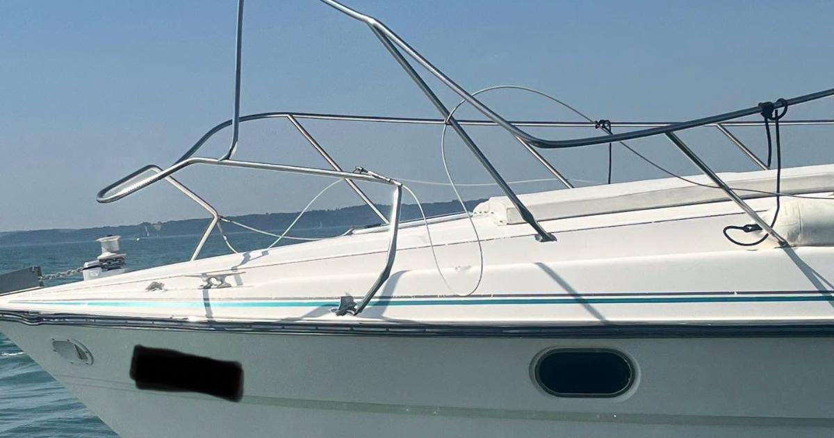 Two boats crash due to sun glare on hottest day of the year