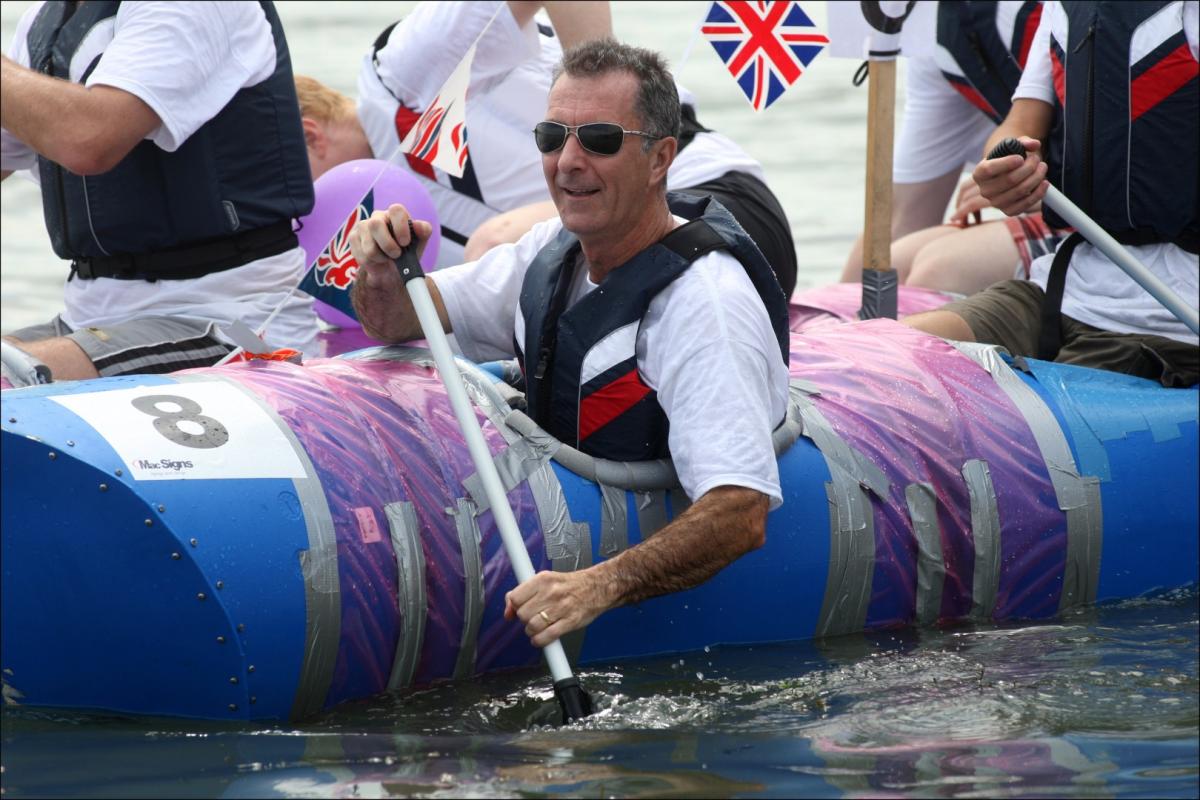 Weekend in Pictures. August 18th - 19th. Waterside Raft Race.