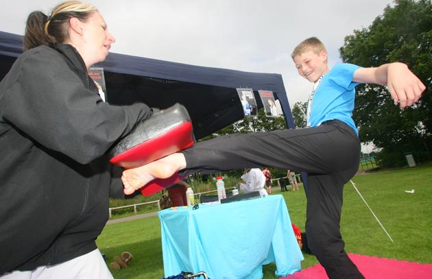Weekend in Pictures. August 18th - 19th. Pavilion on the Park Summer Fete.