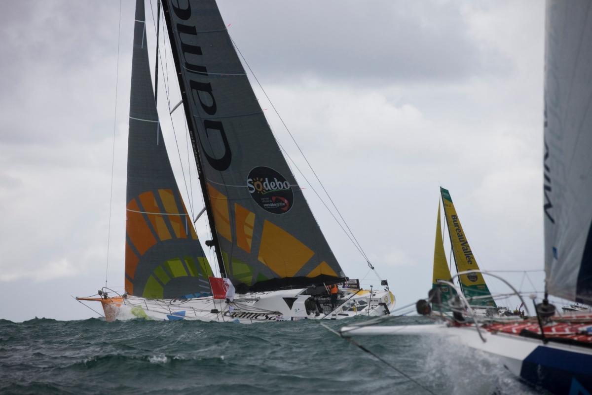 Picture from the Vendee round the world yacht race. © Lloyd Images/DPPI.