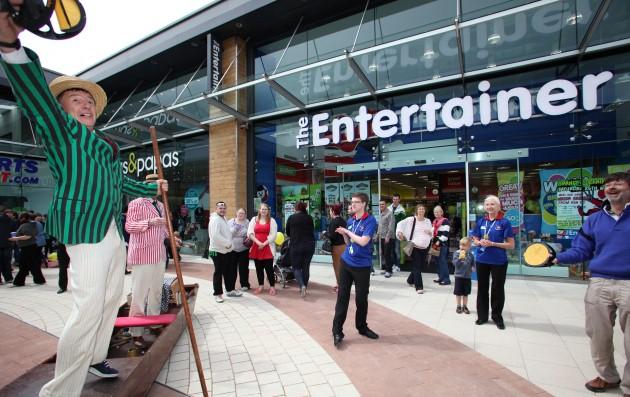 Pictures from the Whiteley Shopping Centre Opening