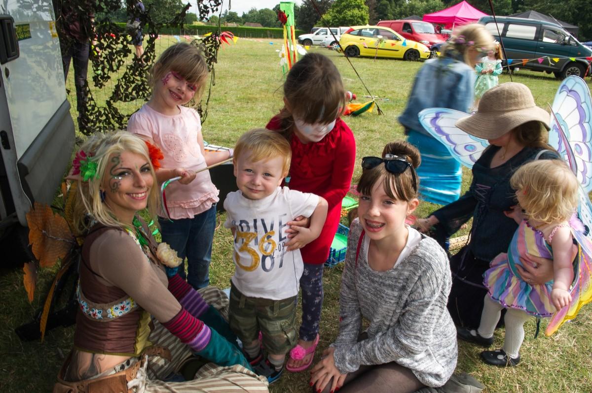 Picture from the New Forest Fairy Festival.