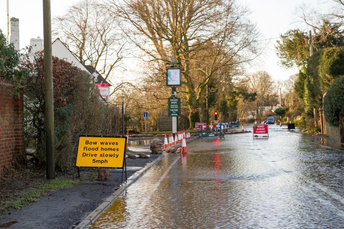 Floods of February 2014 -Bramdean