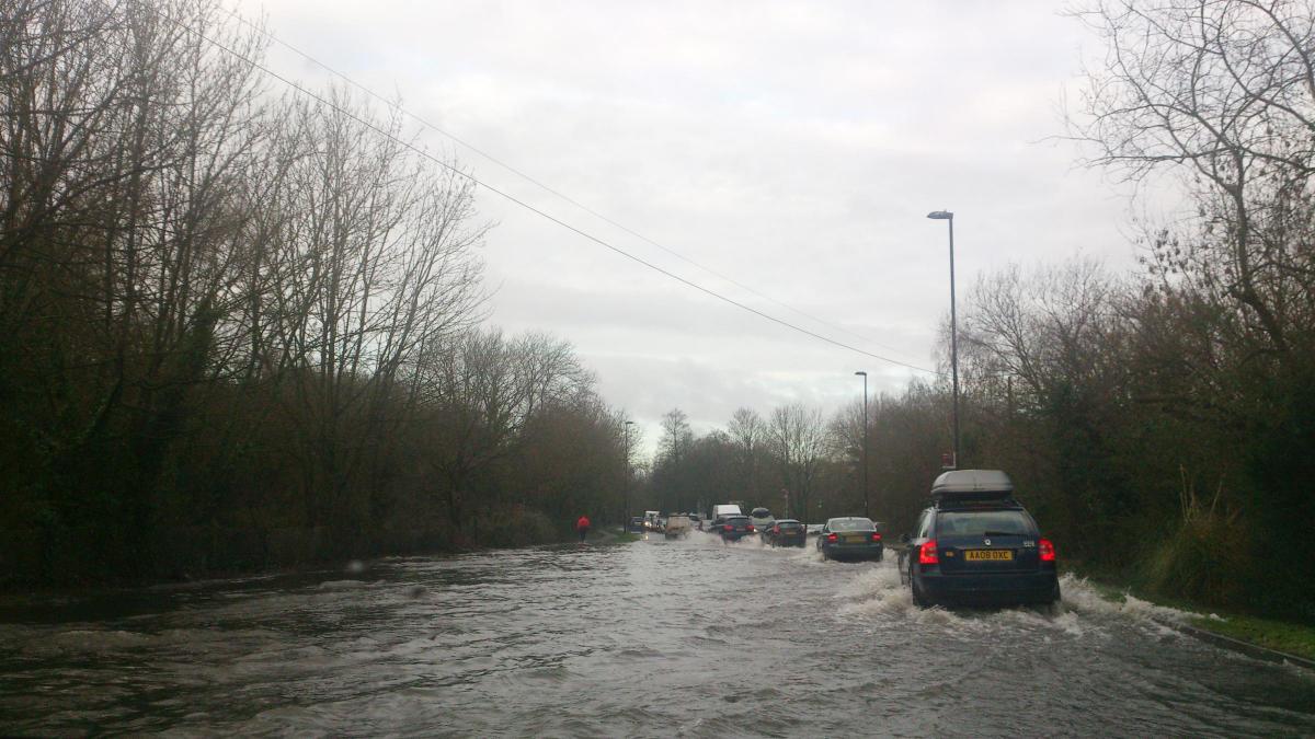 Floods of February 2014 - Morestead
