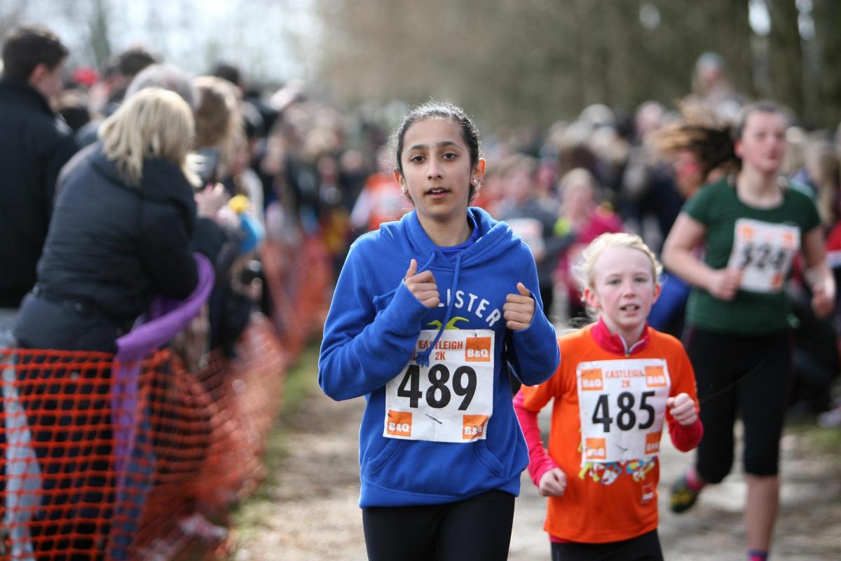 Children's Fun Run at Eastleigh 10K 2014