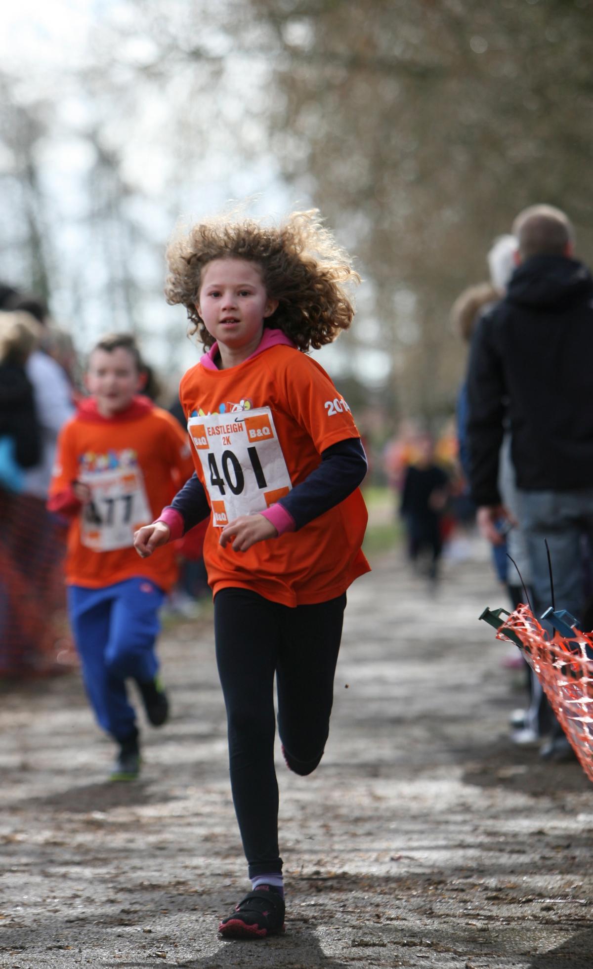 Children's Fun Run at Eastleigh 10K 2014