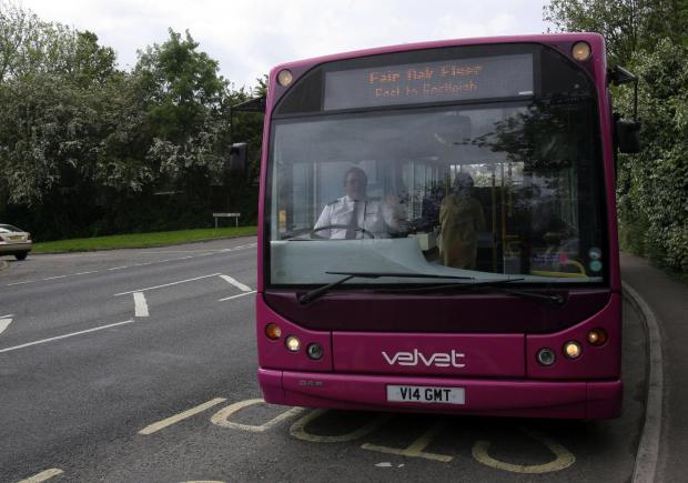 Daily Echo: A Velvet bus