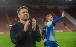 AFC Totton celebrate their Southampton Senior Cup success at St Mary's