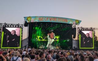 Green Day at the Isle of Wight Festival 2024