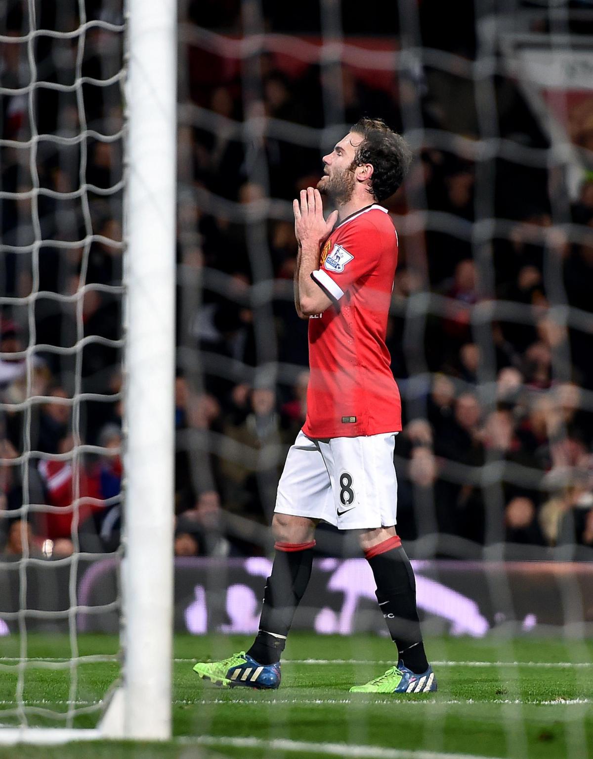 Pictures from the Barclays Premier League clash between Manchester United v Saints at Old Trafford. The unauthorised downloading, editing, copying, or distribution of this image is strictly prohibited.