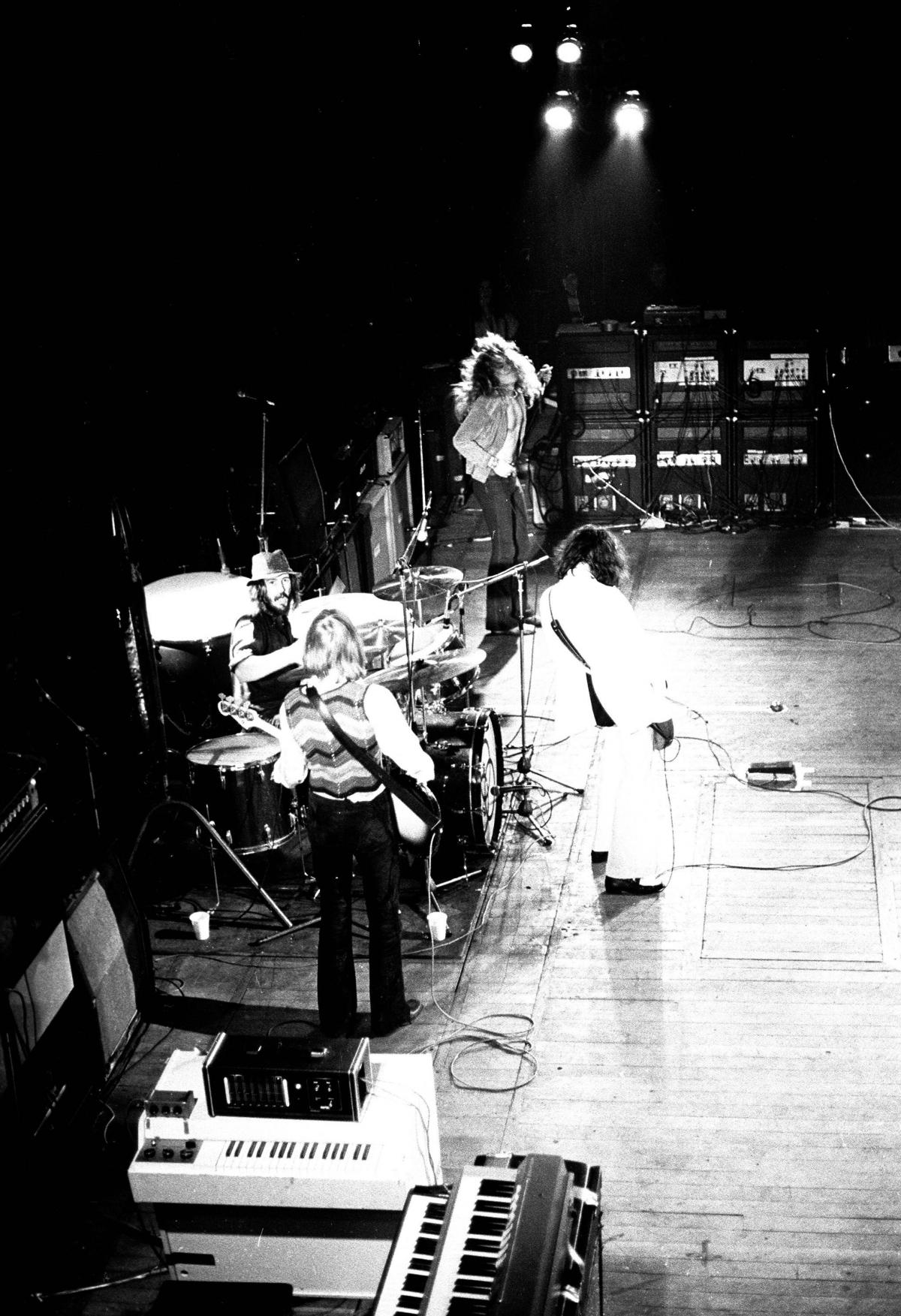 Led Zeppelin in Southampton 1973