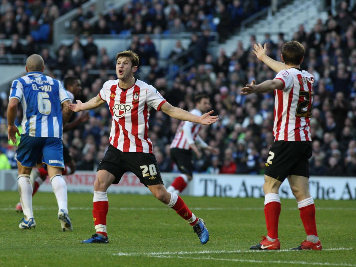 Adam Lallana's Southampton career - in pictures