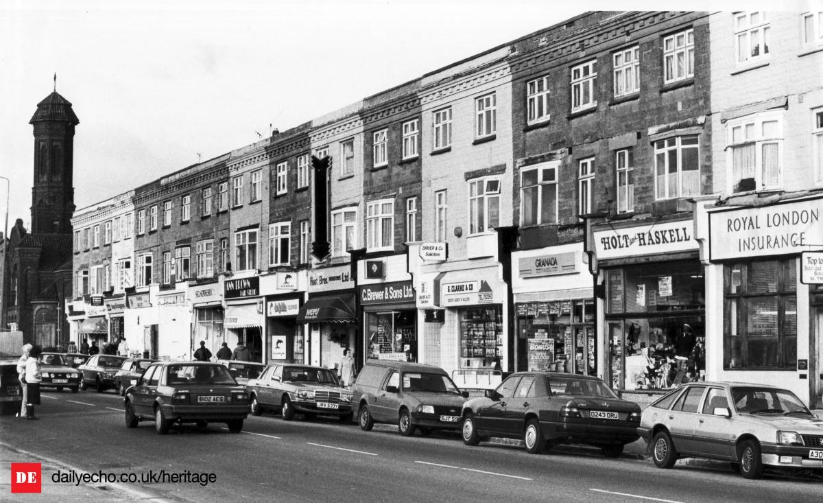 Shirley High Street 1987.