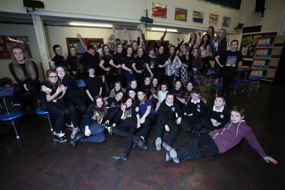 Chamberlayne College for the Arts. Picture from Rock Challenge 2015.
