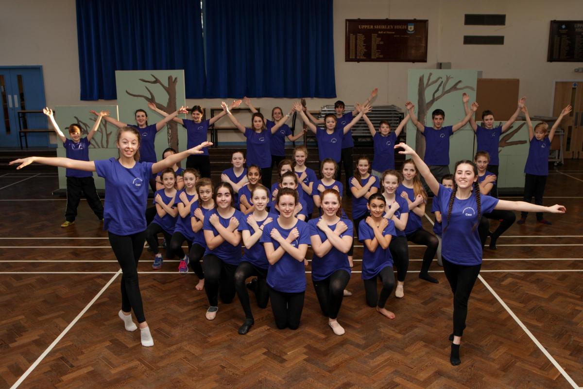 Upper Shirley High School. Picture from Rock Challenge 2015.