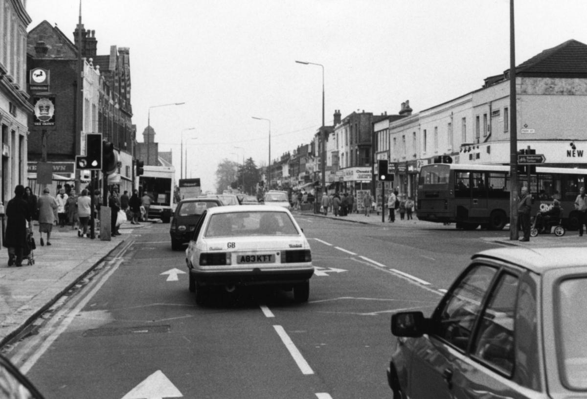 Shirley High Street 1991.