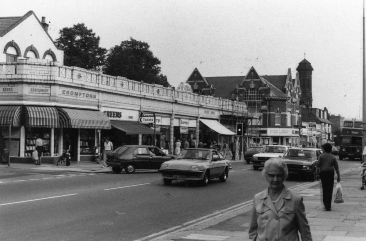 Shirley High Street 1980.