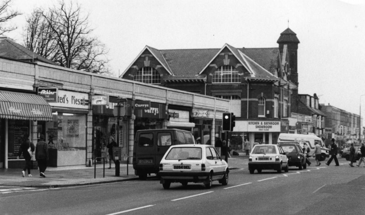 Shirley High Street in 1991.