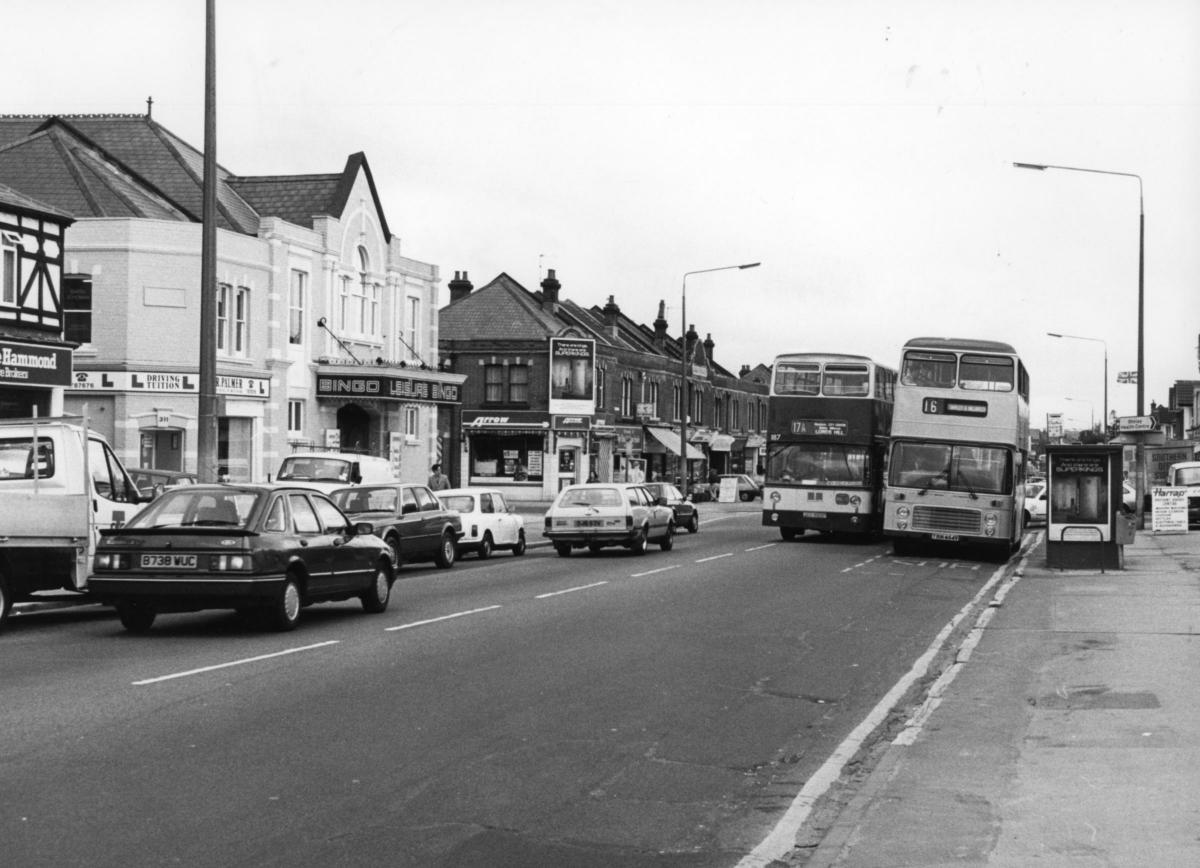 Shirley High Street in 1988.
