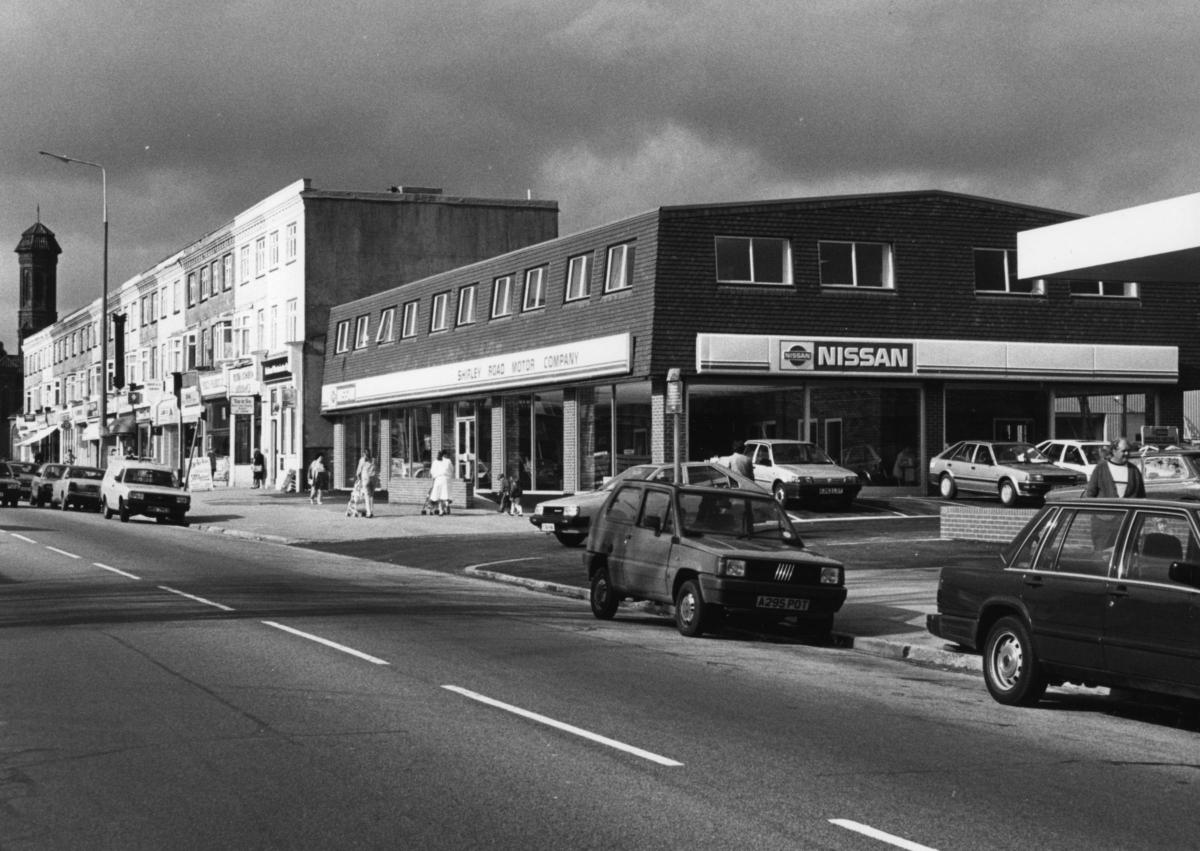 Shirley High Street in 1988.