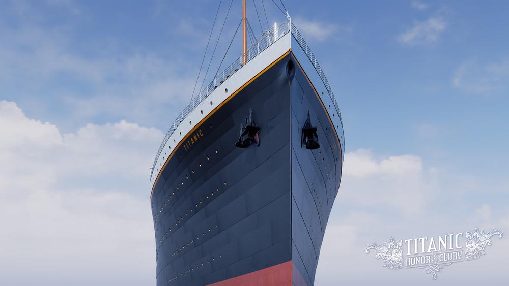 Early screenshots of what Titanic looks like in the game.