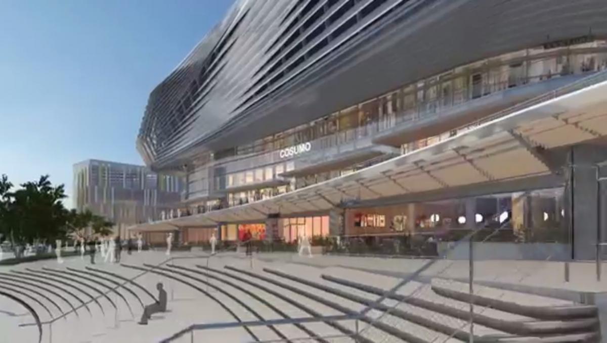 An artist's impression of the Watermark West Quay complex