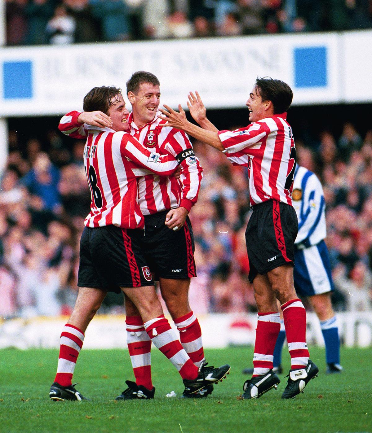 Premiership 1996/97 - Saints 6 Man Utd 3