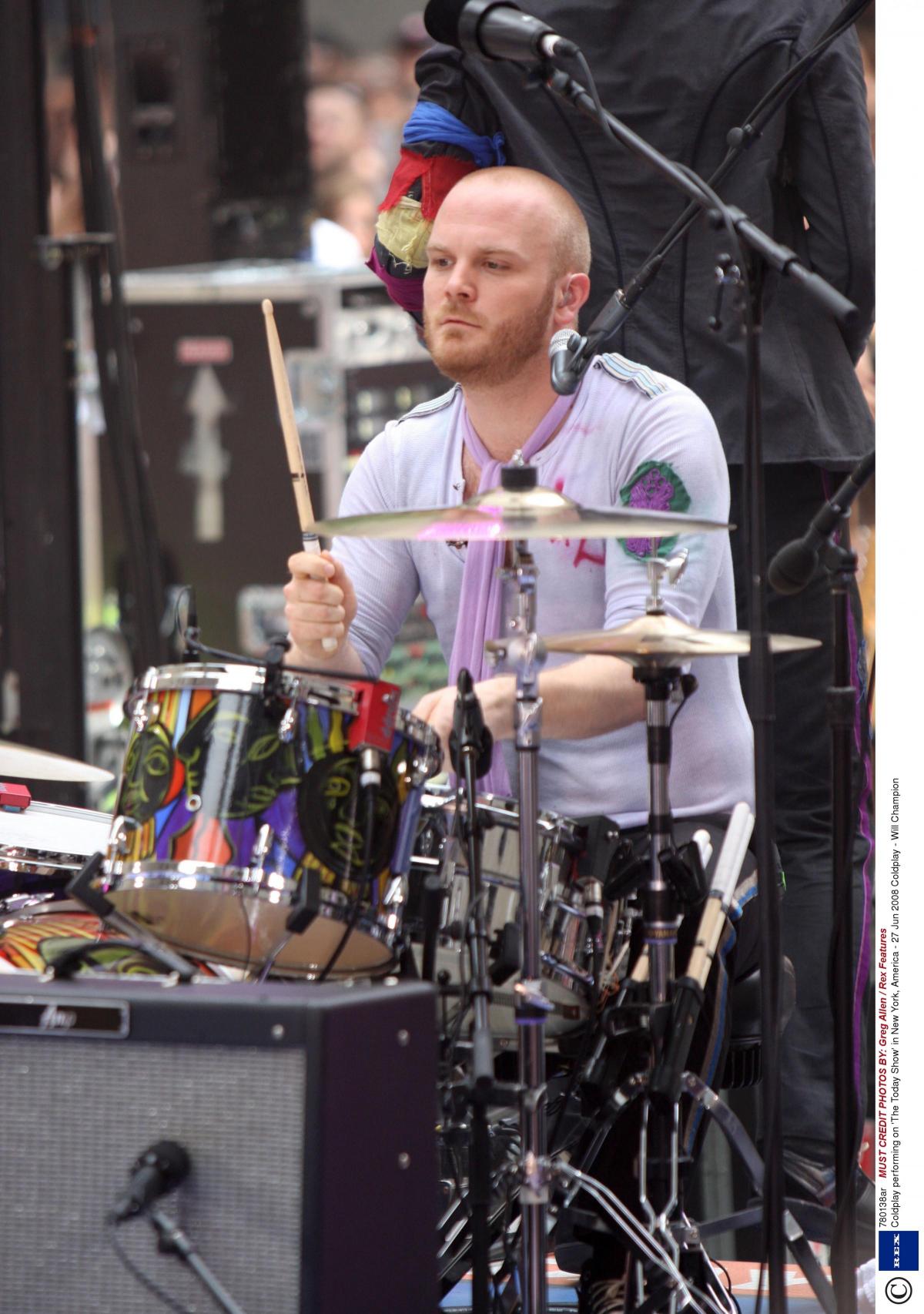 Coldplay's Will Champion and wife expecting second child