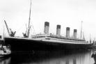 The White Star Liner Olympic, sister-ship of the ill-fated Titanic.