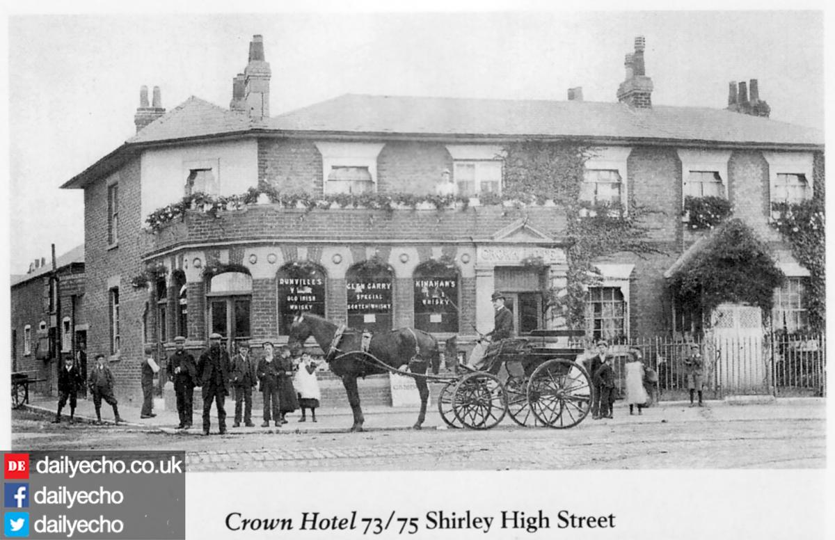 Crown Hotel, Shirley (copyright Dave Goddard)