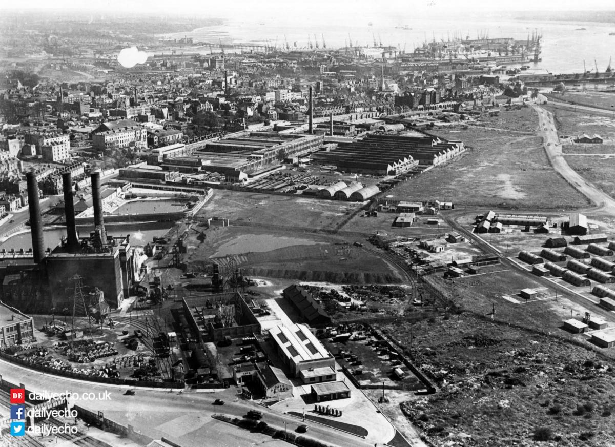 Power Station and Western Esplanade 1949