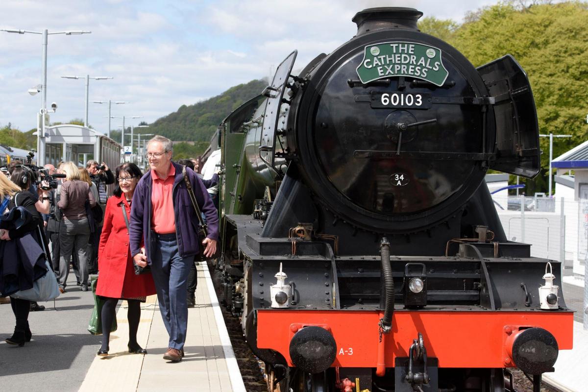 The Flying Scotsman rolls full steam ahead into Hampshire tomorrow