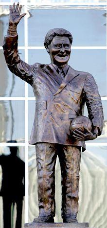 Remember the Ted Bates statue that caused outcry among fans? It's exactly  10 years since it was unveiled | Daily Echo