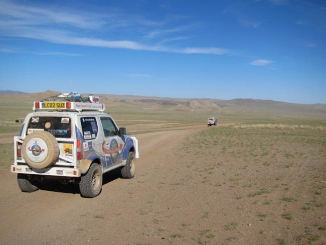 The first Ultimate Challenge in 2013 included a journey through Mongolia.