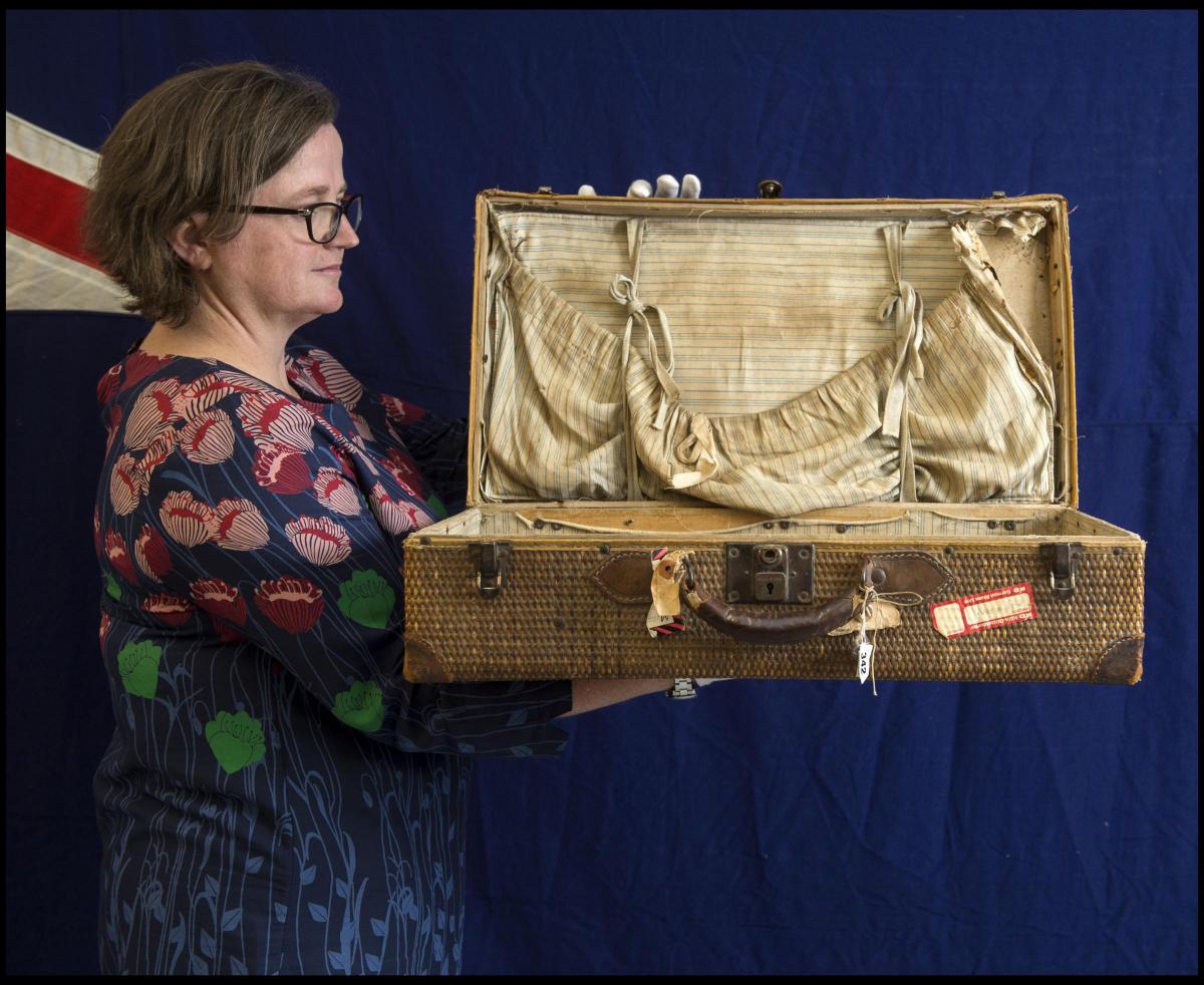 A suitcase belonging to the Titanic's last survivor has been discovered