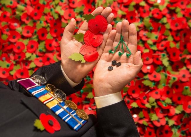 Customers can recycle their used paper poppies at the Sainsbury’s store in Oldbury.