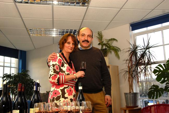 Nina and Gerard Basset, owners of the Hotel TerraVina.