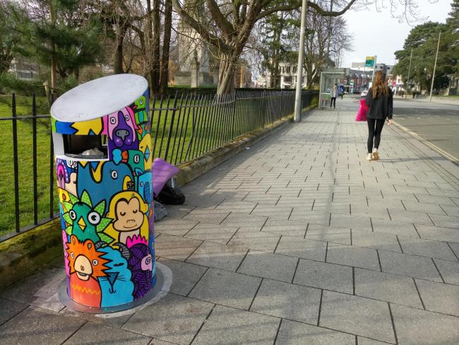 Pictures courtesy of Kev Munday - his bin trail around Southampton city centre