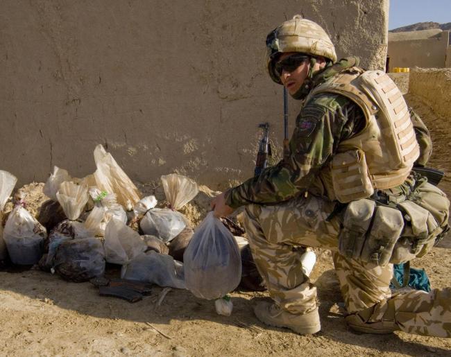 Hampshire troops in £50 million Afghan heroin haul