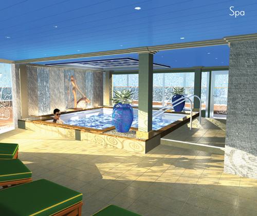 Artists impressions of Cunard's new Queen Elizabeth - The Spa