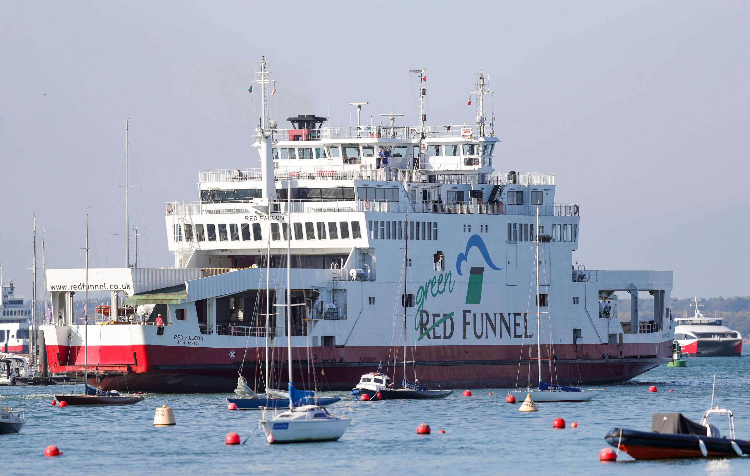 Red Funnel Suspends Two Crew Members After Crash Which Sunk Yacht