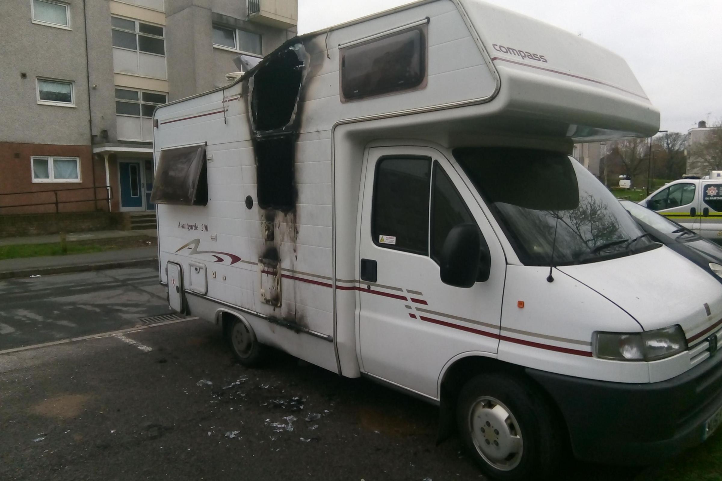 PHOTOS: Firefighters tackle another motorhome fire in Southampton