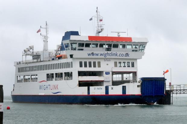 Wightlink has suspended weekend sailings on its Lymington to Yarmouth route.