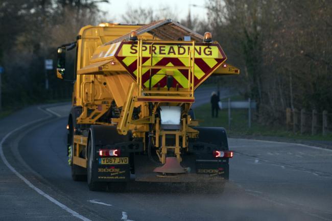 Gritters out tonight as temperature looks set to drop