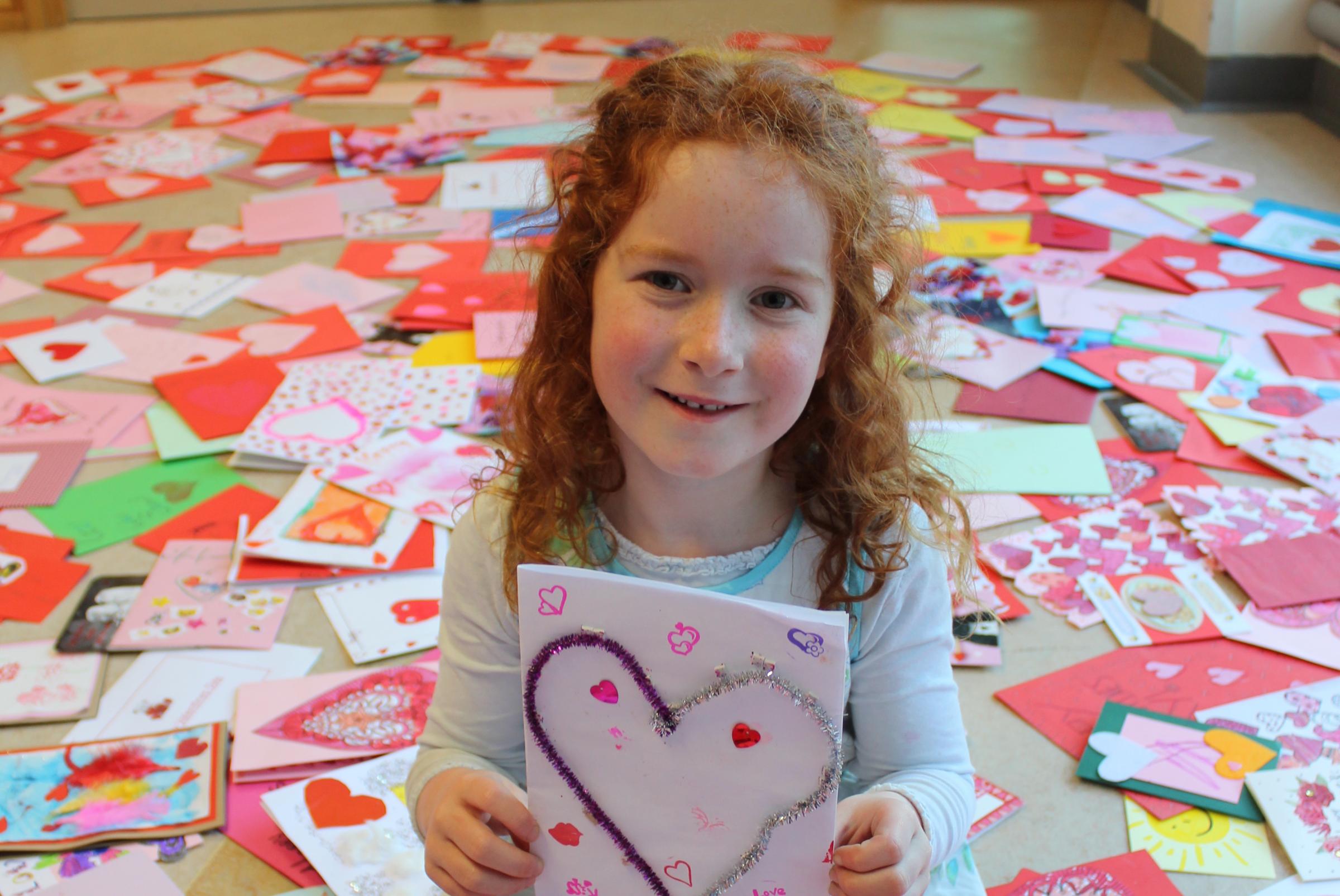 Hundreds of Valentine's Day cards and gifts sent to young heart patients