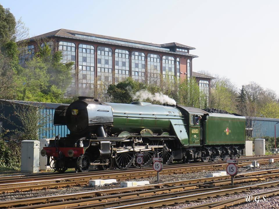 Flying Scotsman passes through Hampshire 2019. Picture by Daily Echo Camera Club member William Smith.